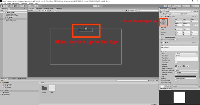 Change Control By Pressing A Button Using C Script In Unity - Gradient Photo Collection - Retina Quality